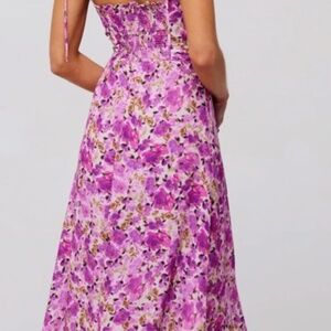 RESA Silky Floral Dress